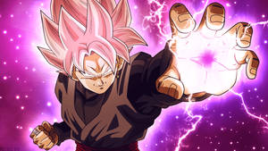 Goku Mweusi Na Mwangaza wa Pinki