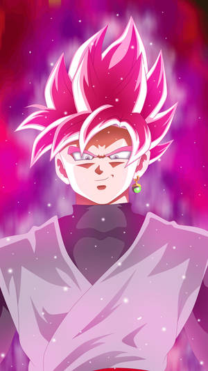Goku Mweusi na Mafuta Yanayomwangaza ya Pinki