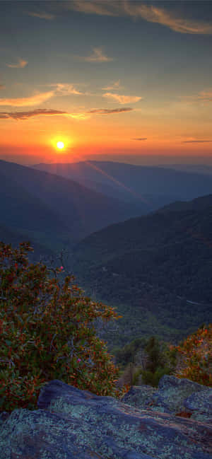 Great Smoky Mountains National Park Golden Sun — Vivo X500 Pro Picha ya Ukuta