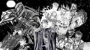Mandhari ya Manga Panel — Panel ya manga Picha ya Ukuta
