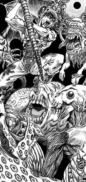 Manga ya Berserk — Xiaomi 17 Max Picha ya Ukuta