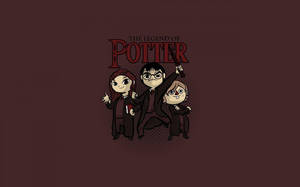 Hadithi ya Katuni ya Harry Potter kwa Ipad — Aesthetic Harry Potter Picha ya Ukuta