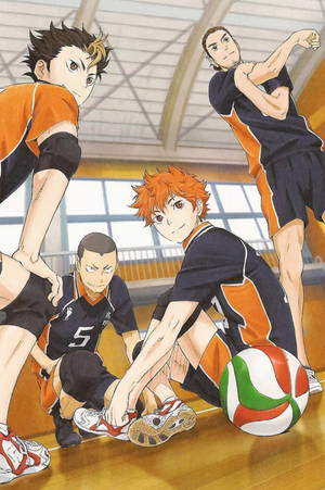Haikyuu 4K Kuwasha — Xiaomi Pad 9 Pro Picha ya Ukuta