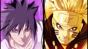 Picha ya Hali ya Mungu Naruto na Sasuke — Naruto na sasuke Picha ya Ukuta