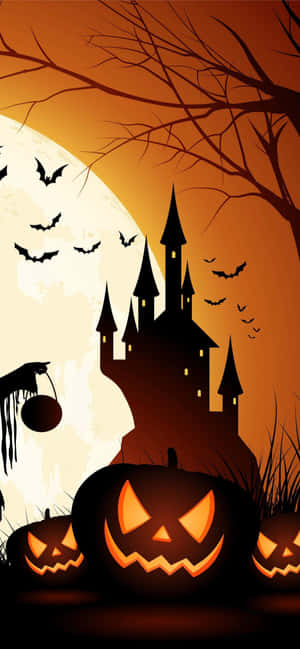 Halloween Background — Tecno Pop 9 4G Picha ya Ukuta