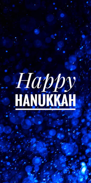 Hanukkah sawa aesthetic wallpaper — 18:9 Picha ya Ukuta