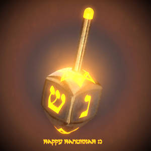 Happy Hanukkah Art wallpaper — Pixel Watch 3 Picha ya Ukuta