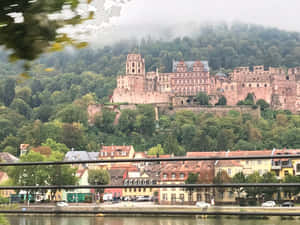 Heidelberg Castle Juu Ya Mlima Wa Jettenbuhl