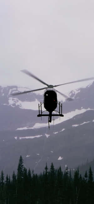 Iphone Xs Max Helicopters Background — POCO F Picha ya Ukuta