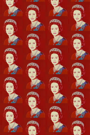 Her Royal Highness, Queen Elizabeth II in regal attire — Vivo Pad SE Picha ya Ukuta