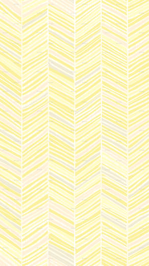 Herringbone Pastel Njano Aesthetic — Njano pasteli Picha ya Ukuta
