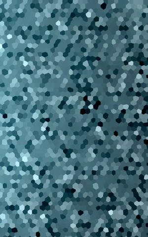 Hexagon ya gradient ya bluu ya pixelated wallpaper — Galaxy Tab S9 Picha ya Ukuta