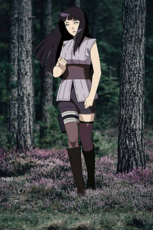 Hinata Uzumaki — Msitu Picha ya Ukuta