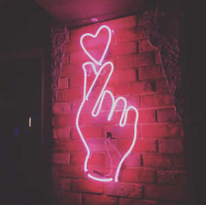 Urembo wa Neon Nyekundu
