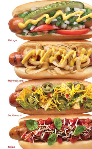 Picha za Hot Dog — Hot Dog Picha ya Ukuta
