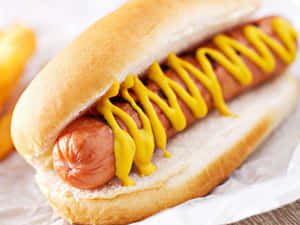 Picha za Hot Dog — Hot Dog Picha ya Ukuta