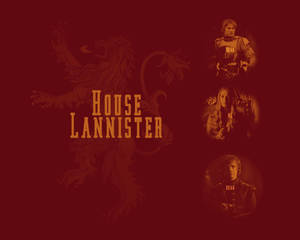 House Lannister Tyrion Cersei Jaime — 5:4 Picha ya Ukuta