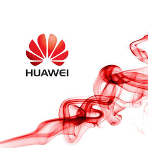 Huawei brand red smoke wallpaper — Huawei Picha ya Ukuta