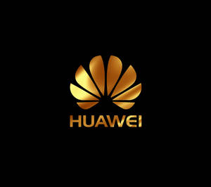 Huawei gold brand logo wallpaper — Huawei Picha ya Ukuta