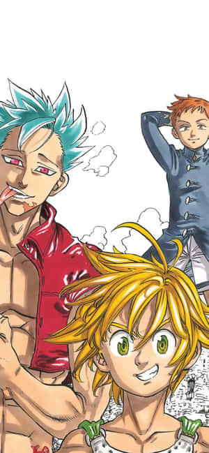 Seven Deadly Sins Iphone — 1284x2778 Picha ya Ukuta