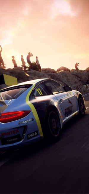 Iphone Xs Dirt Rally Background — Redmi K100 Pro Max Picha ya Ukuta