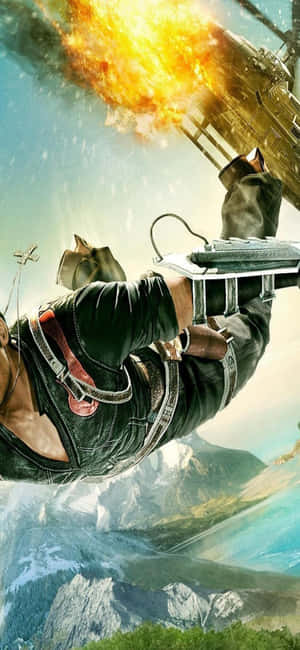Iphone X Just Cause 4 Background — OnePlus Ace Picha ya Ukuta