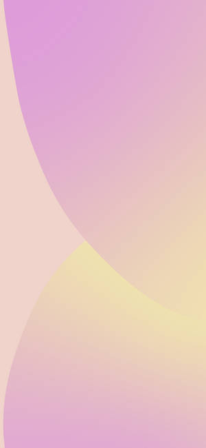 Wallpaper ya IOS 13 Girly Pink. — iPhone 12 mini Picha ya Ukuta