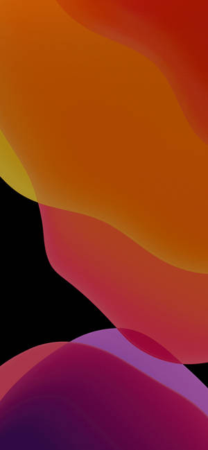 IOS 13 Kijivu Mweusi wallpaper — iPhone 16 Pro Max Picha ya Ukuta