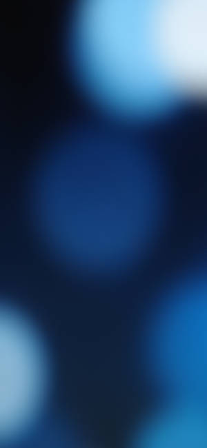 IOS 13 Blue Orb Lights wallpaper. — iPhone 17 Picha ya Ukuta