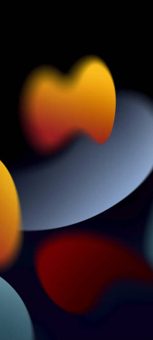 iOS 15 Apple iPhone Chaguo Msingi Abstract — POCO C71 Picha ya Ukuta