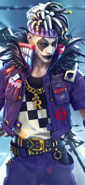 IPhone 11 Pro Max Joker Garena wallpaper — iPhone 17 Picha ya Ukuta