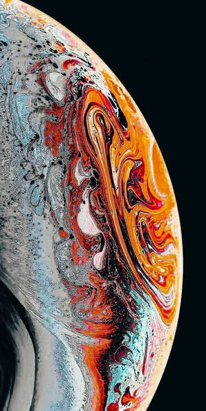 Iphone 13 IOS njano sayari wallpaper — iPhone 7 Plus Picha ya Ukuta
