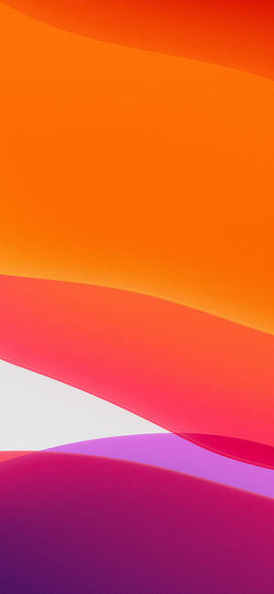 Iphone 13 IOS pink orange abstract wallpaper — iPhone 15 Picha ya Ukuta