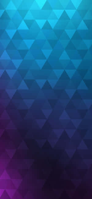 iPhone X Abstract Triangle Pattern — Oppo Find X9 Picha ya Ukuta