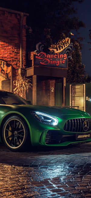 Iphone X Amg Gt-r Background — Tecno Camon 50 Picha ya Ukuta