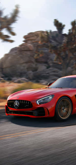 Iphone X Amg Gt-r Background — Honor Play 60A Picha ya Ukuta