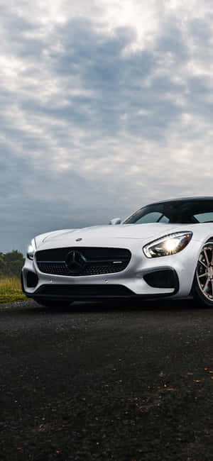 Iphone X Amg Gt-r Mwanga — Honor Play 80 Picha ya Ukuta