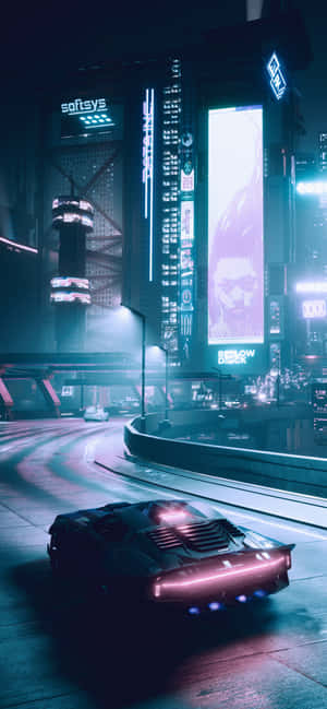 Iphone X Cyberpunk 2077 Background — Honor X5d Plus Picha ya Ukuta