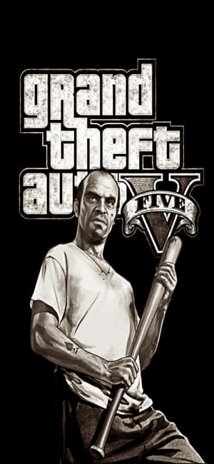 Iphone X Grand Theft Auto V Background — Redmi 15C Picha ya Ukuta
