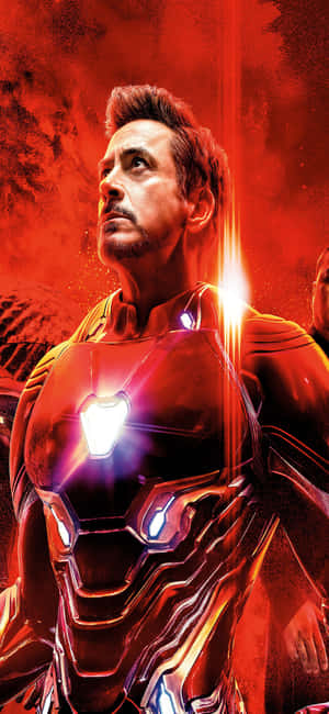 Iphone X Iron Man Background — RedMagic Picha ya Ukuta