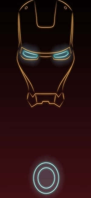 Iphone X Mandhari ya Iron Man — Realme C100x Picha ya Ukuta