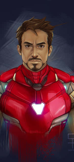 Iphone X Mandhari ya Iron Man — IQOO Z10R Picha ya Ukuta