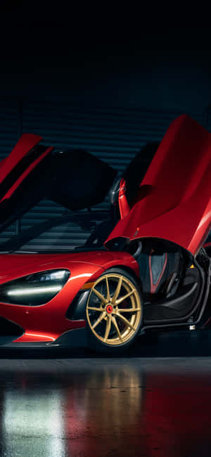 Iphone X Mclaren 720s Background — iPhone 16 Pro Picha ya Ukuta