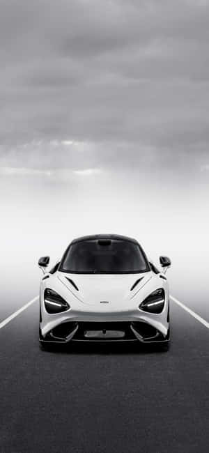 Iphone X Mclaren 720s Background — Galaxy M56 Picha ya Ukuta