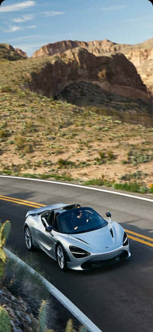 Iphone X Mclaren 720s Mandhari — iPhone 14 Plus Picha ya Ukuta