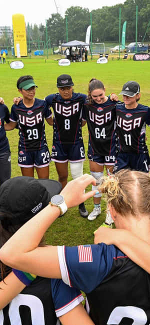 Mazingira ya Ultimate Frisbee ya iPhone X — Nubia Picha ya Ukuta