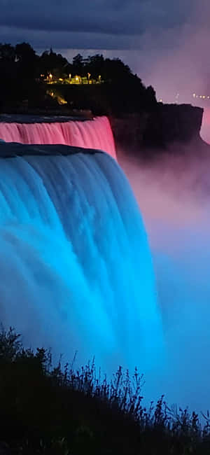 Iphone X Niagara Falls Background — Moto G17 Picha ya Ukuta