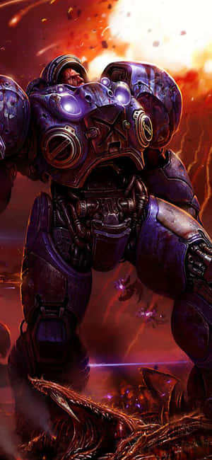 Iphone X Starcraft Ii Background — Realme 15 Lite Picha ya Ukuta