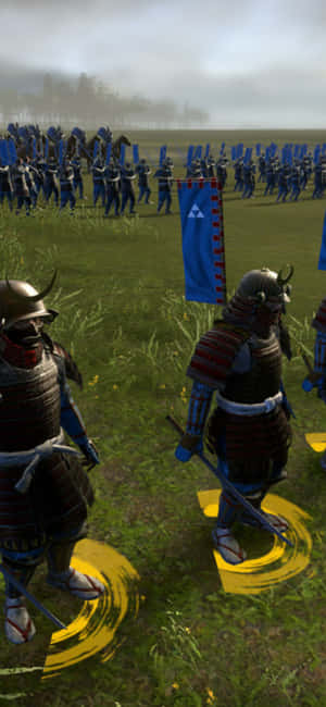 Iphone X Total War Shogun 2 Background — Oppo F33 Pro Picha ya Ukuta