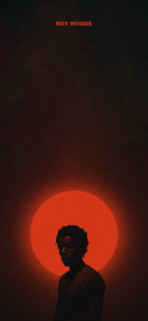 Roy Woods juu ya mduara nyekundu juu ya kivuli iPhone XR wallpaper — iPhone Xr Picha ya Ukuta